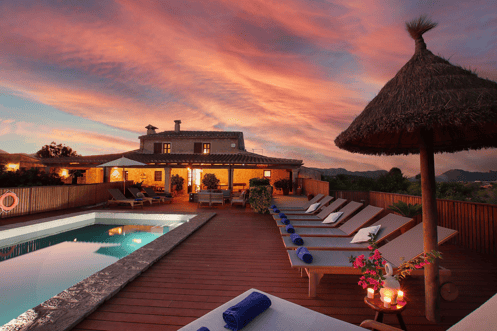 Villa Soue - Mallorca, Sunset Pool